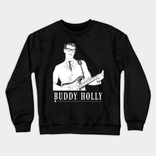 buddy holly Crewneck Sweatshirt